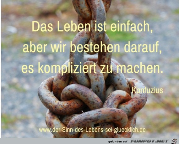 Das Leben ist...