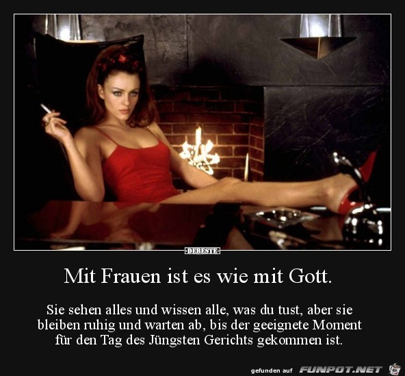 Wie ein Gott