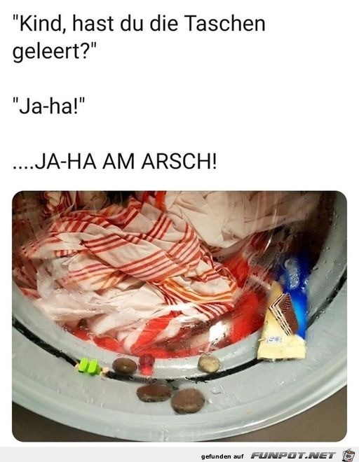 Was so alles in Hosentaschen drin ist Was so alles in Hosentaschen drin ist