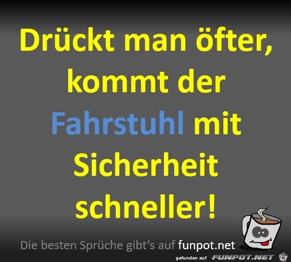 Drückt man öfter Drückt man öfter