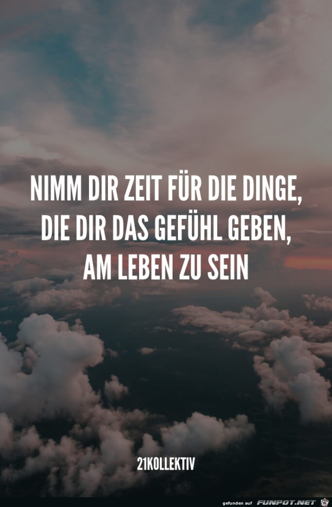 Nimm dir Zeit