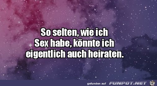 Seltener Sex