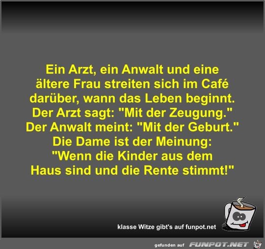 Ein Arzt, ein Anwalt und eine ältere Frau streiten sich im Ein Arzt, ein Anwalt und eine ältere Frau streiten sich im