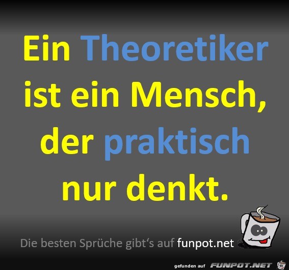 Ein Theoretiker