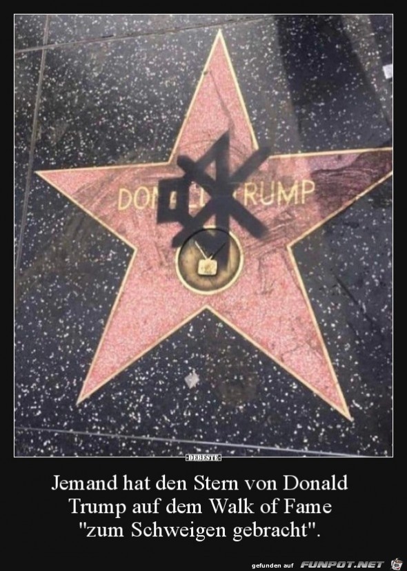 Der Stern von Trump