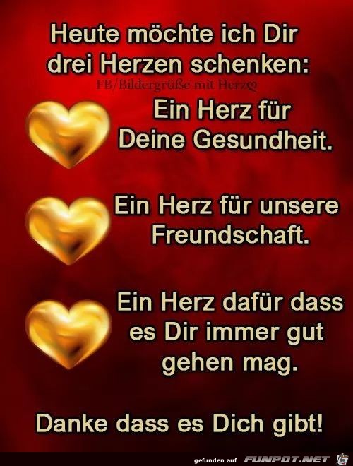 Herzen schenken