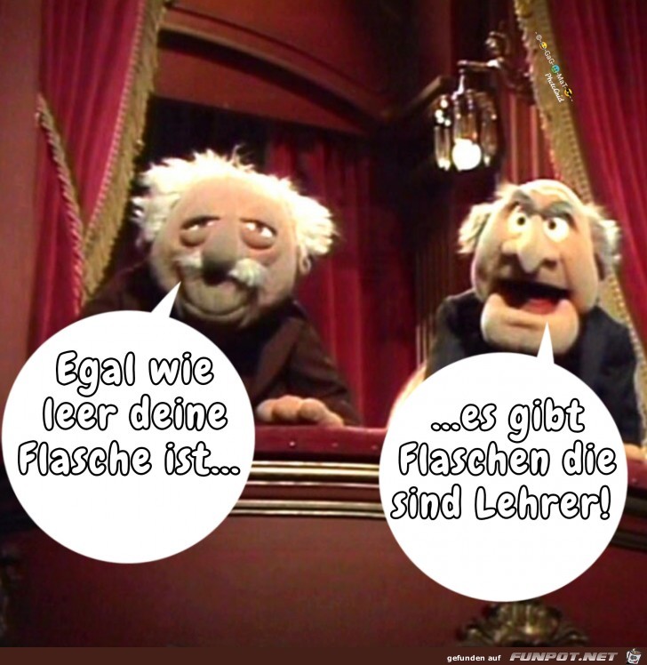 Wie Flasche leer Wie Flasche leer