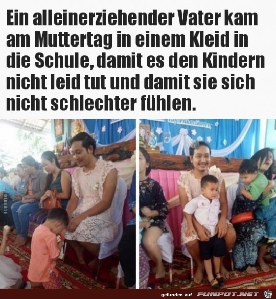 Alleinerziehender Vater