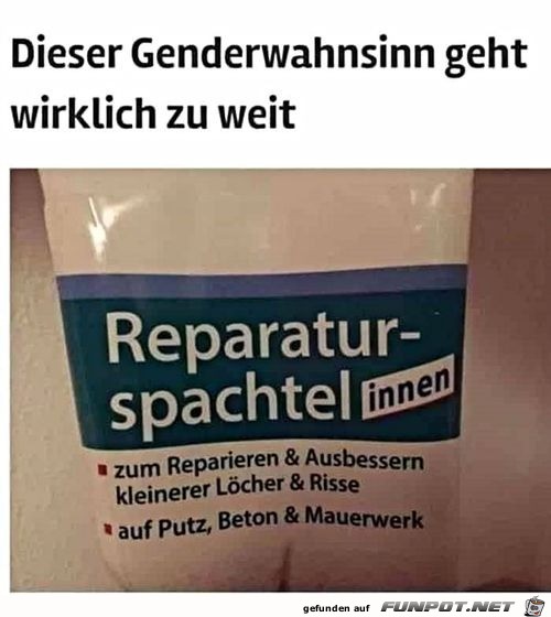 Der Genderwahnsinn