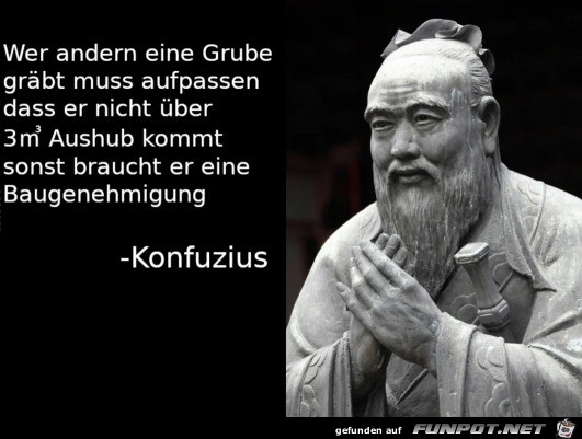 Wer anderen eine Grube grbt...