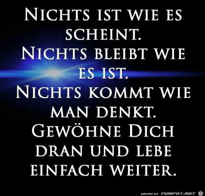 Nichts ist wie es scheint