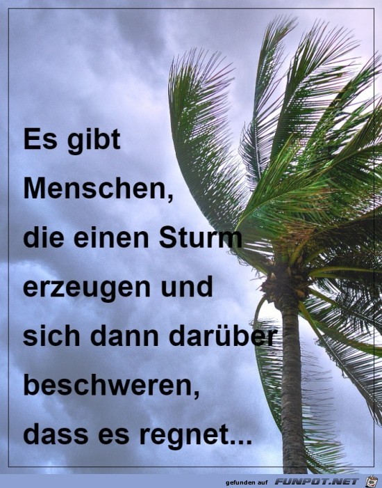 Sturm erzeugen Sturm erzeugen
