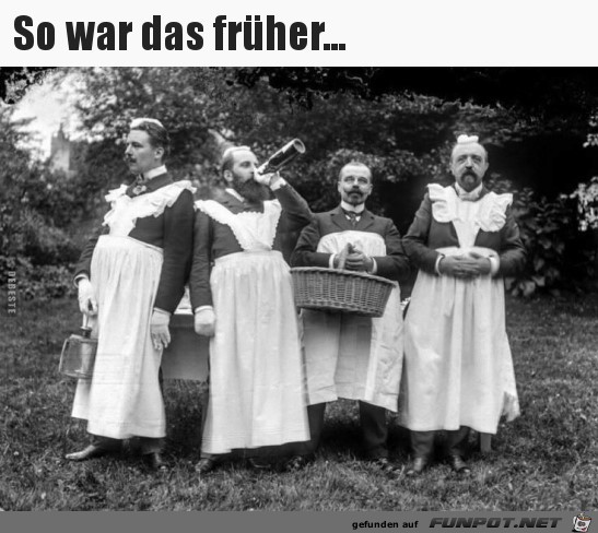 So war das frueher