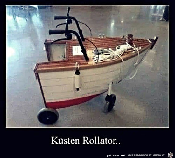 Ein cooler Rollator