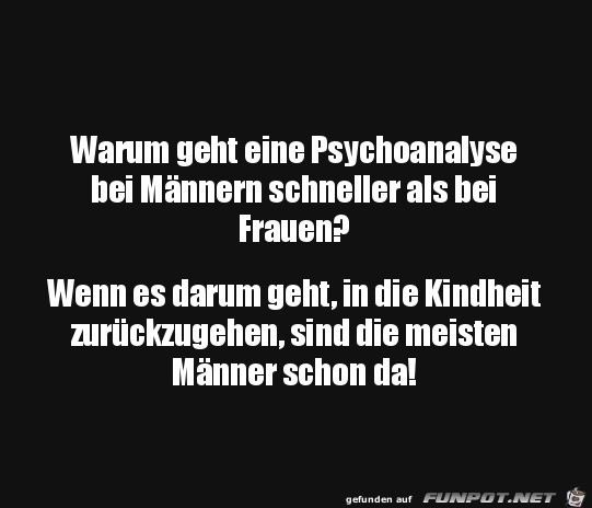 Mnner sind Kinder