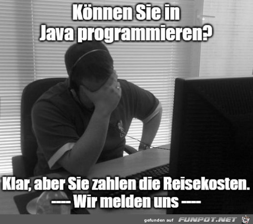 Knnen Sie in Java programmieren...