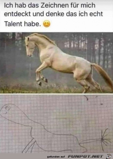 Ein super Zeichen-Talent