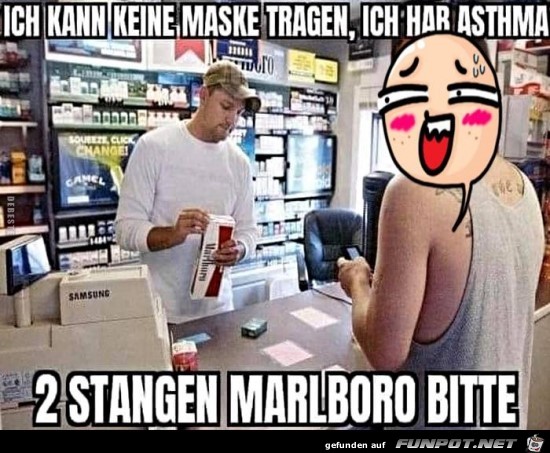 Ich hab Asthma