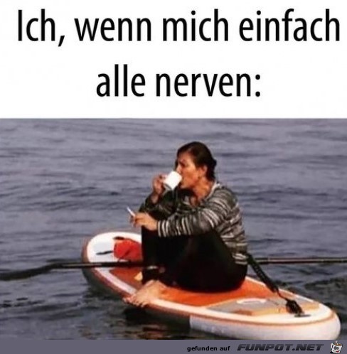 Wenn mich einfach alle nerven