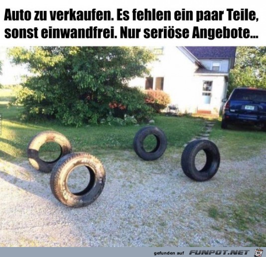 Auto zu verkaufen