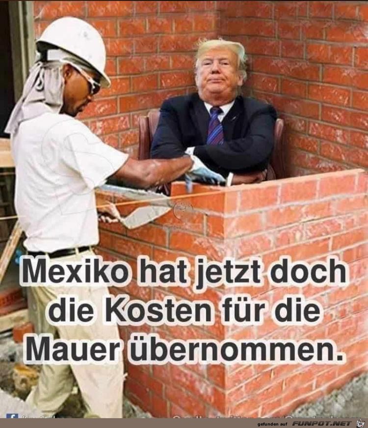 Mexiko baut doch die Mauer