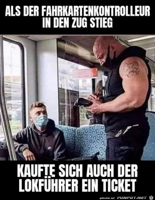 Lokfhrer kaufte auch Zugticket