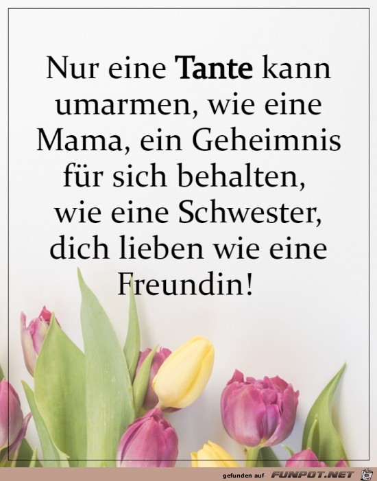 Nur eine Tante