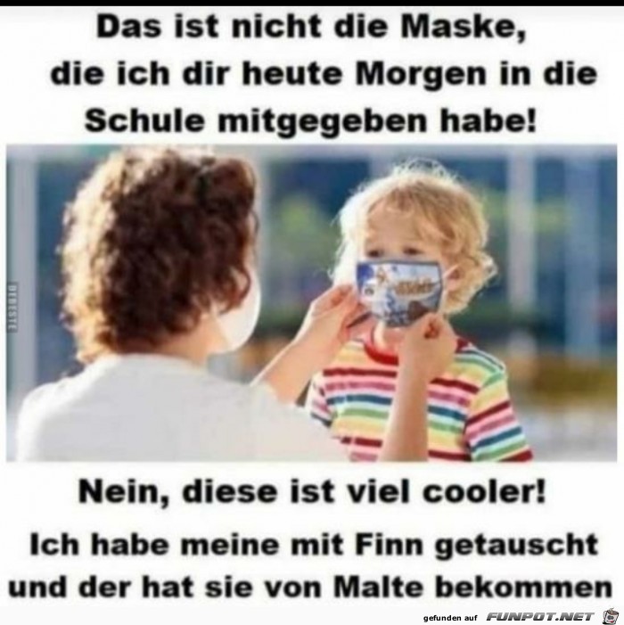 Maskentausch