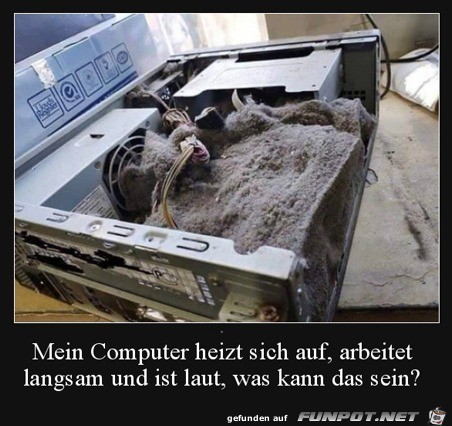 Ziemlich viel Staub im PC