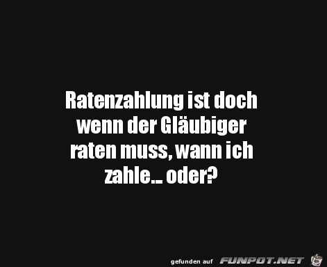 Ratenzahlung