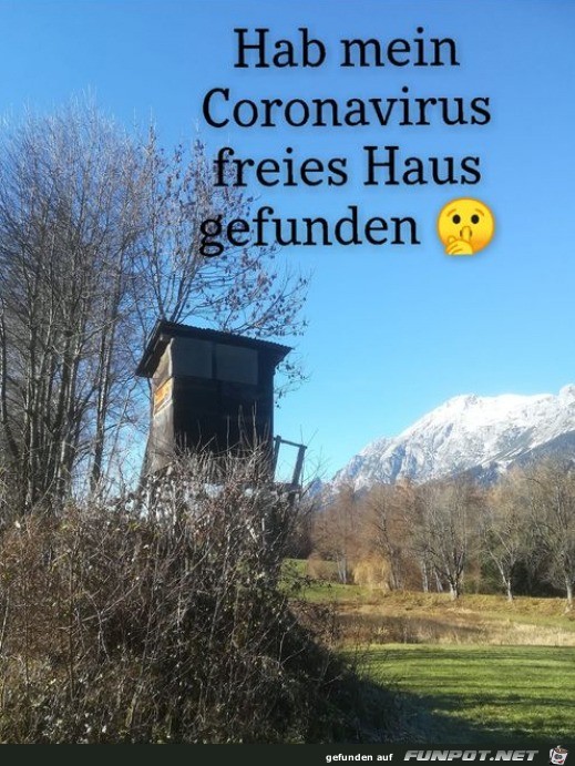 Coronafreies Haus