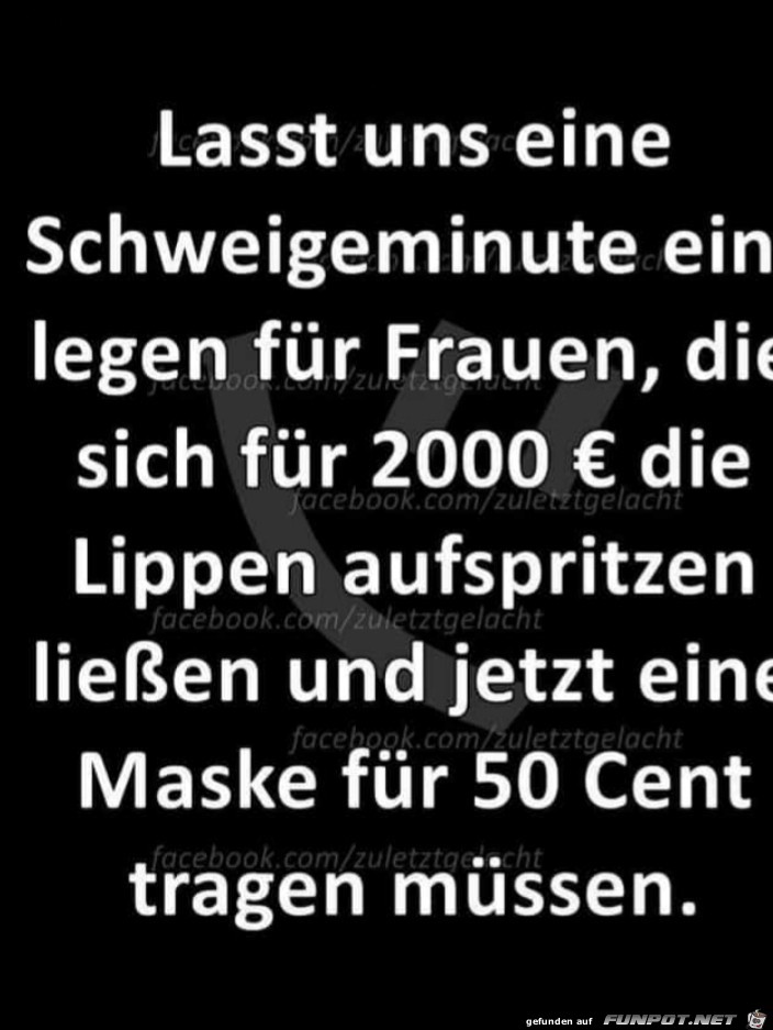 Schweigeminute fr Frauen