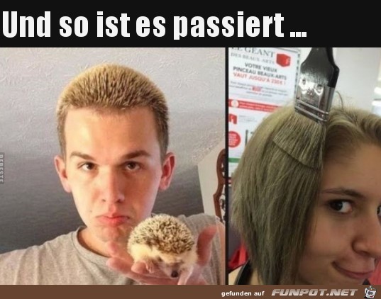 So ist es passiert