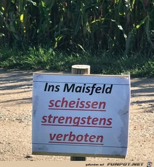 Das ist verboten