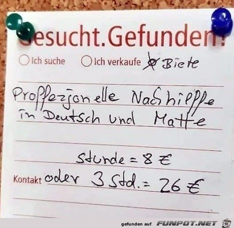 super Deutsch-Nachhilfe