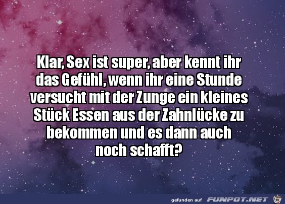 Klar Sex ist super