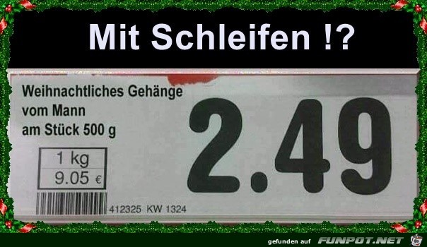 Weihnachtliches Gehnge