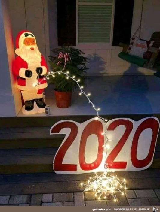 Weihnachtsmann und 2020