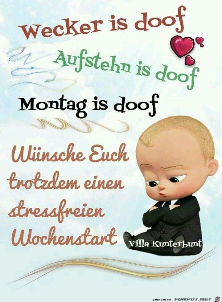 Montag ist doof