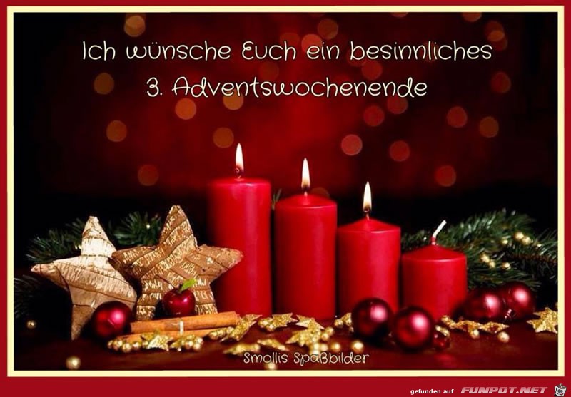 3. Adventswochenende