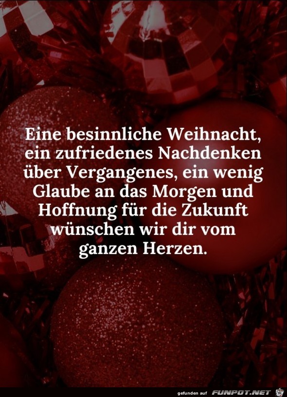 Eine besinnliche Weihnacht