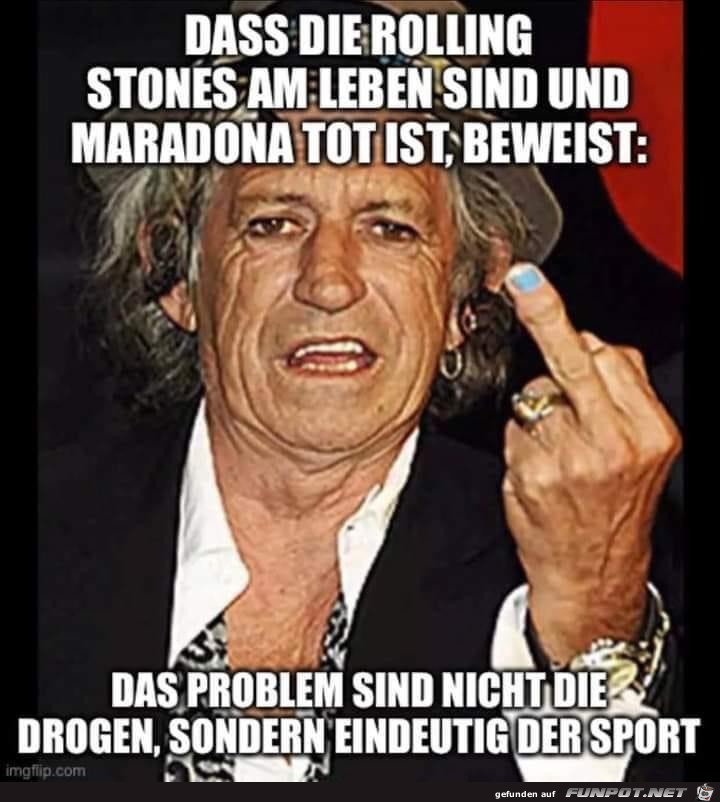 Dass die Rolling Stones...