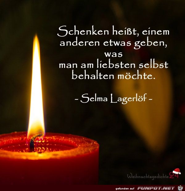 Schenken heit...