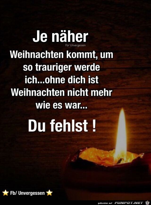 Je nher Weihnachten kommt