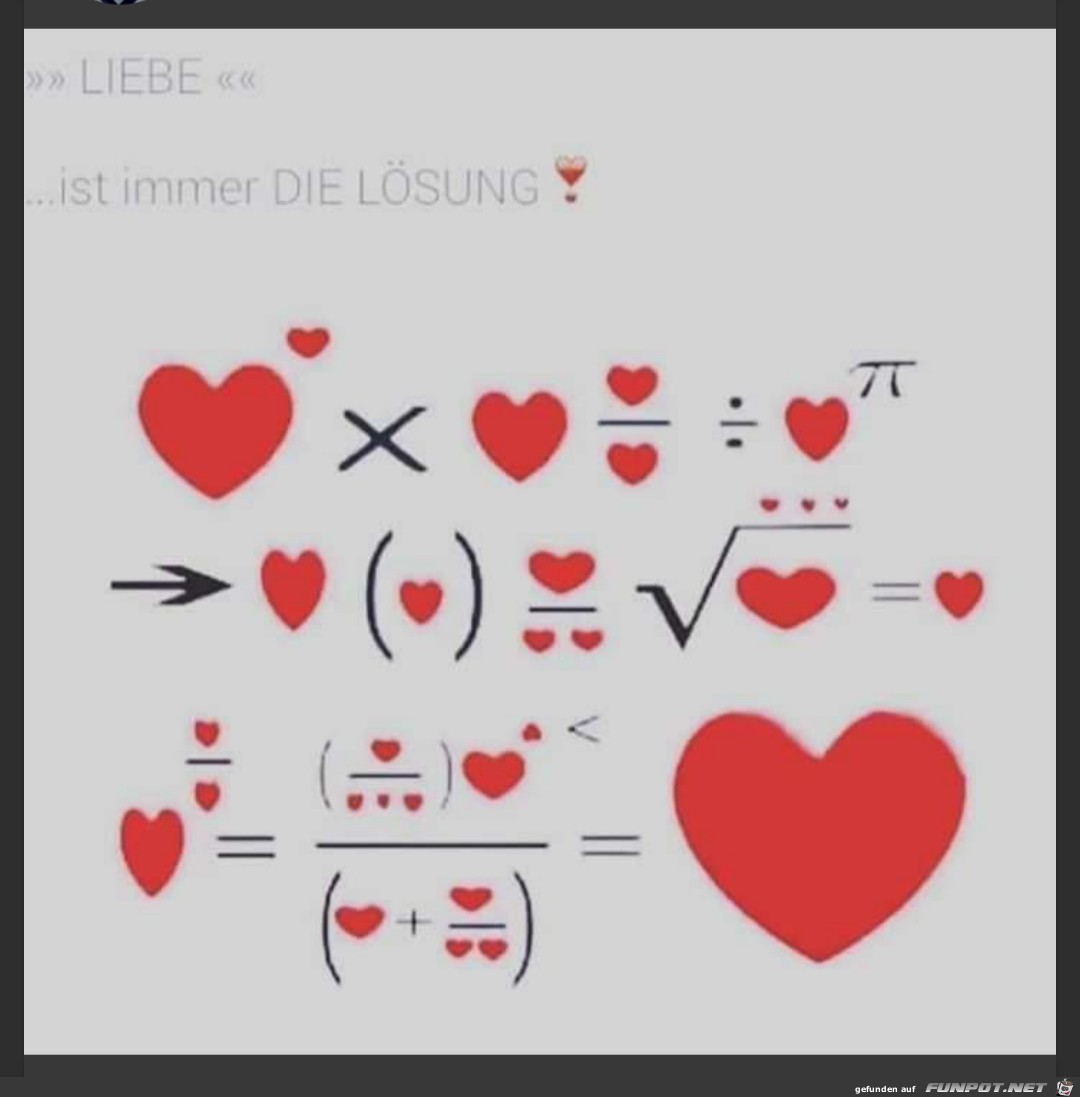 Liebe ist immer die Lsung