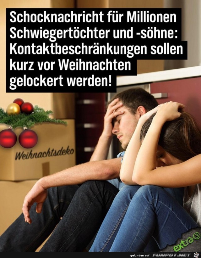 Schocknachricht...