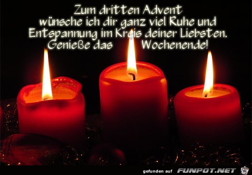 Einen schnen 3. Advent