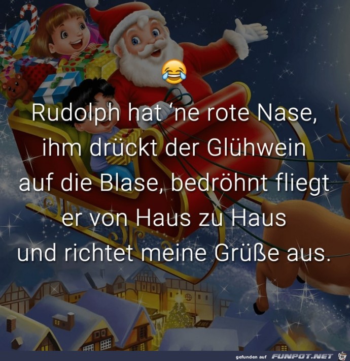 Rudolph und der Glhwein