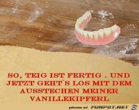 Vanillekipferl backen