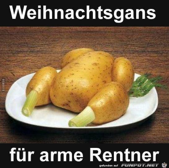 Vegetarische Weihnachtsgans